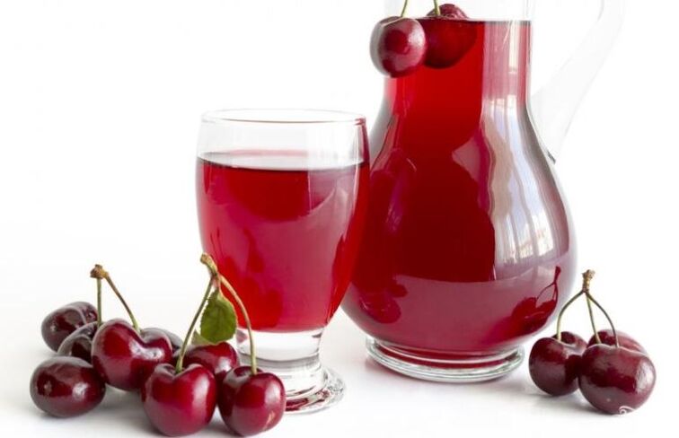 You can follow a drinking diet by eating red fruit compote. 