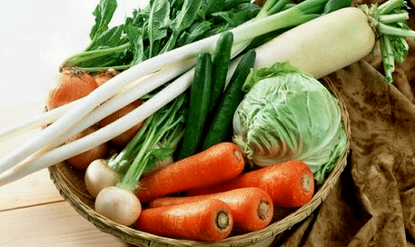 Vegetables for a diet